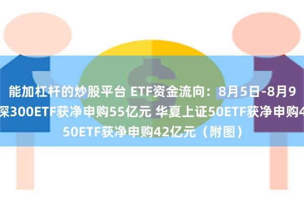 能加杠杆的炒股平台 ETF资金流向：8月5日-8月9日华泰柏瑞沪深300ETF获净申购55亿元 华夏上证50ETF获净申购42亿元（附图）