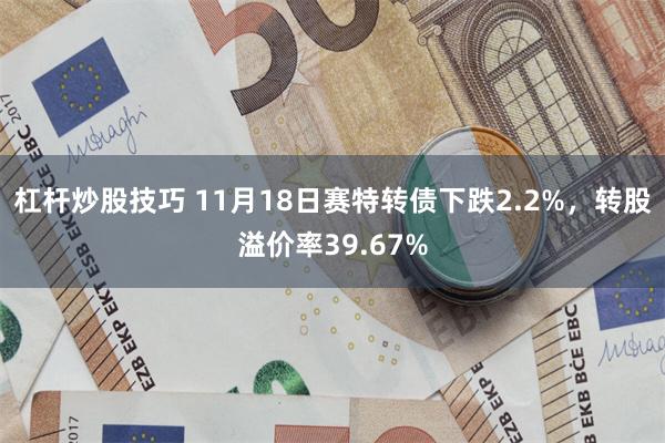 杠杆炒股技巧 11月18日赛特转债下跌2.2%，转股溢价率39.67%